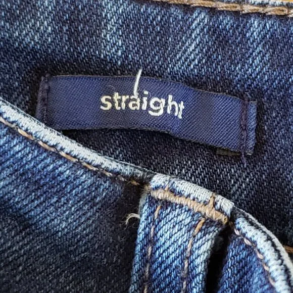 EUC women's Talbots Simply Flattering 5-pocket straight jeans 12P - Picture 11 of 13